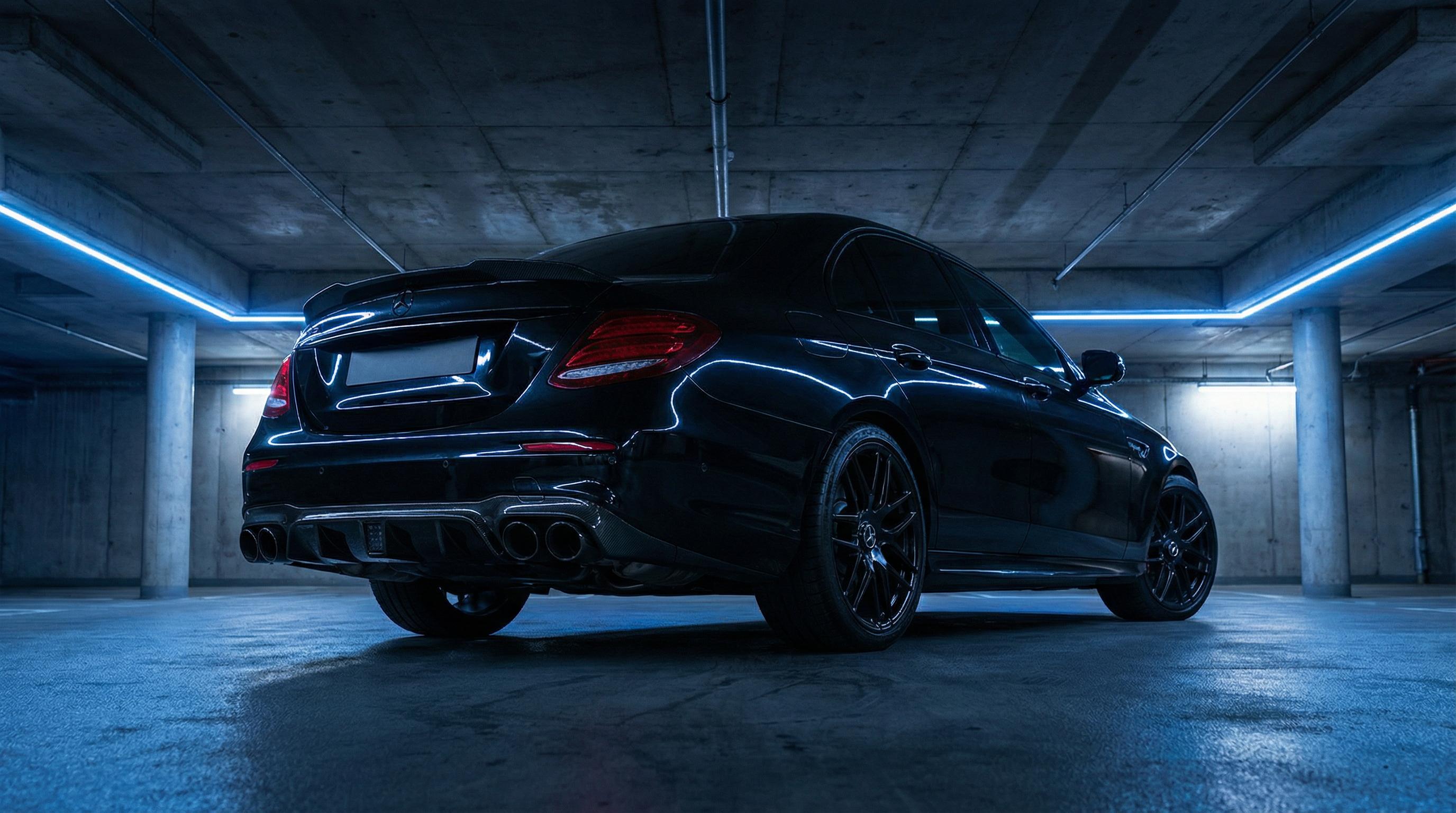 丝瓜视频暗夜黑性能轿车排气改装视频